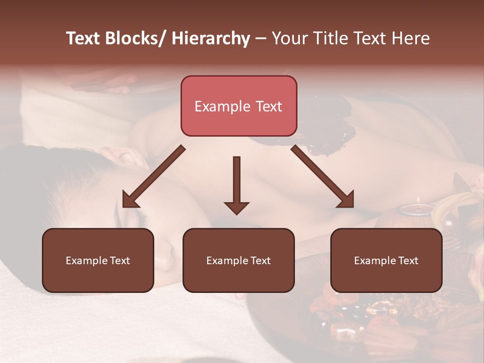 Young Cosmetician Shoulder PowerPoint Template