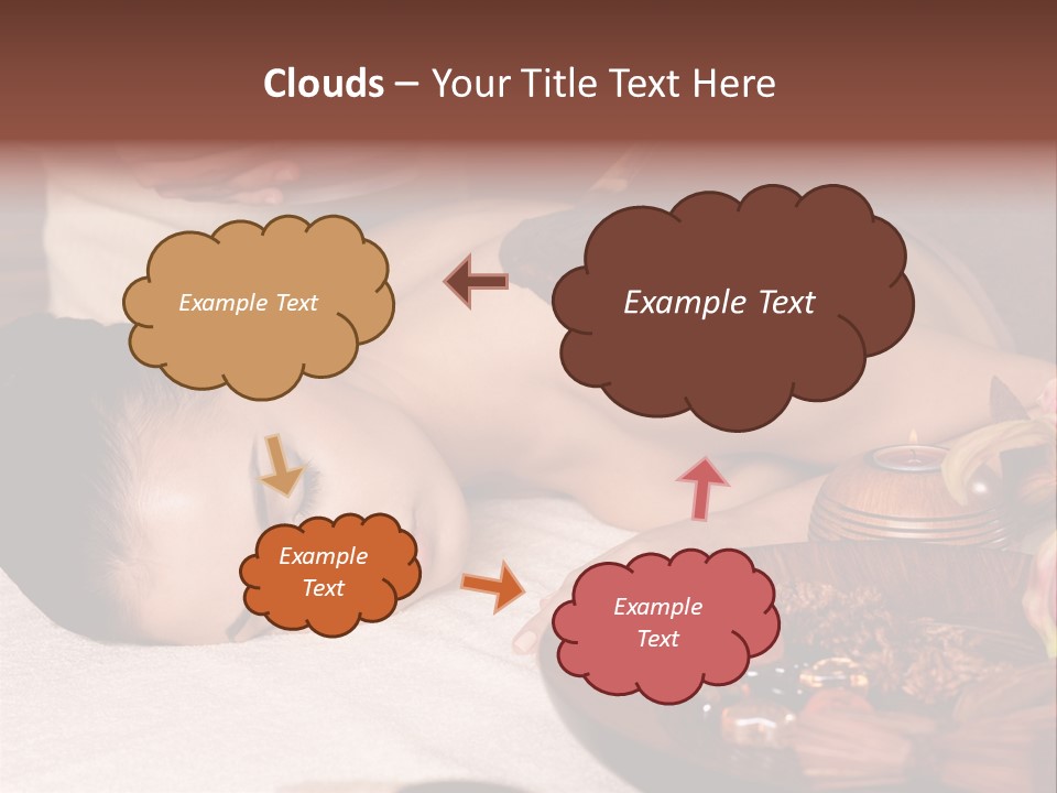Young Cosmetician Shoulder PowerPoint Template