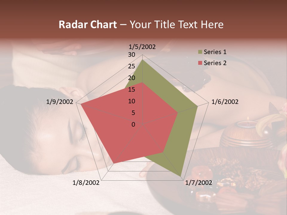 Young Cosmetician Shoulder PowerPoint Template