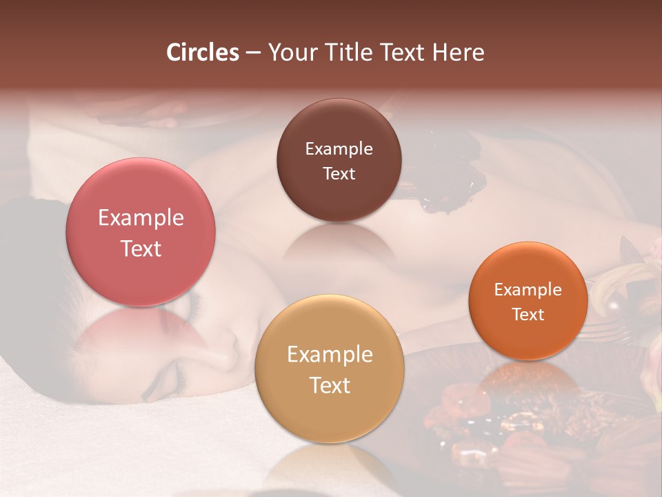 Young Cosmetician Shoulder PowerPoint Template