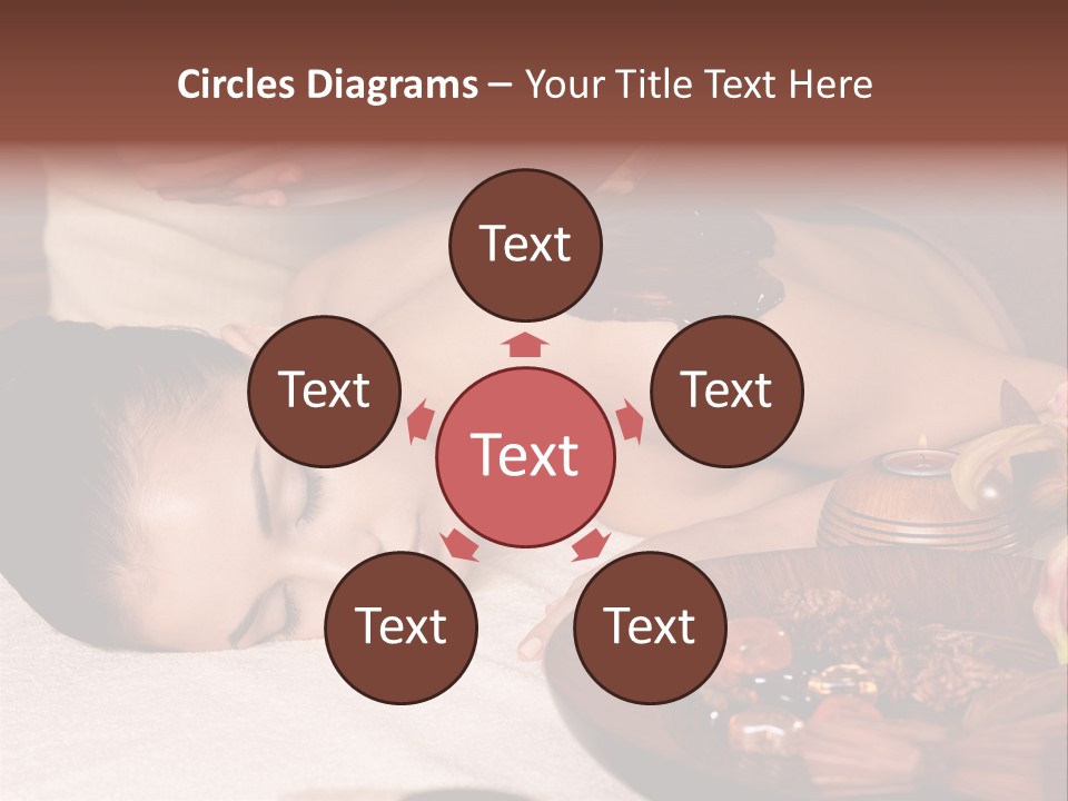 Young Cosmetician Shoulder PowerPoint Template