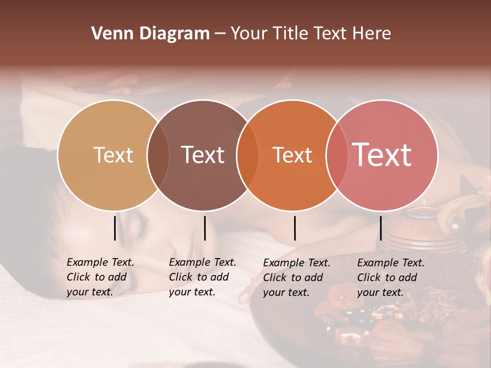 Young Cosmetician Shoulder PowerPoint Template