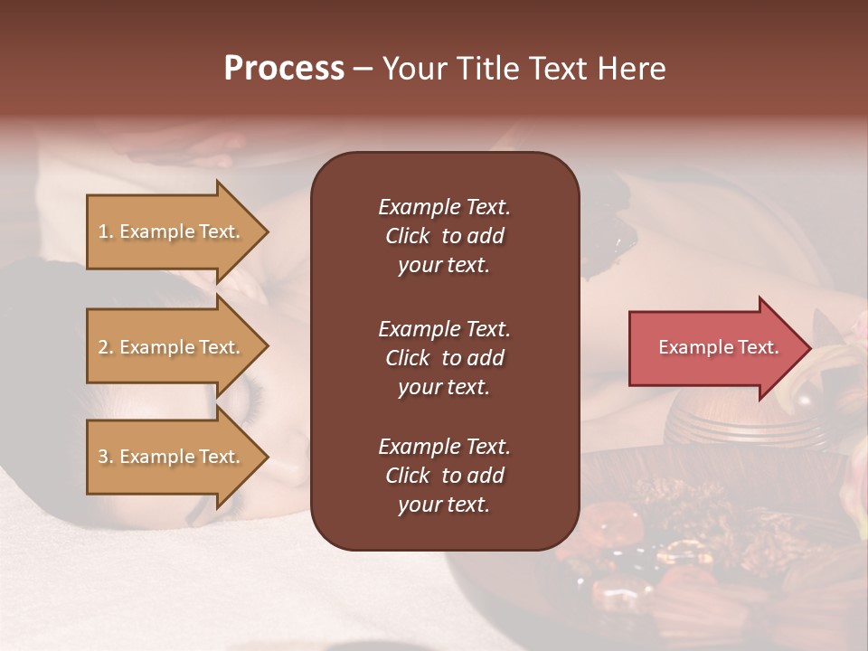 Young Cosmetician Shoulder PowerPoint Template
