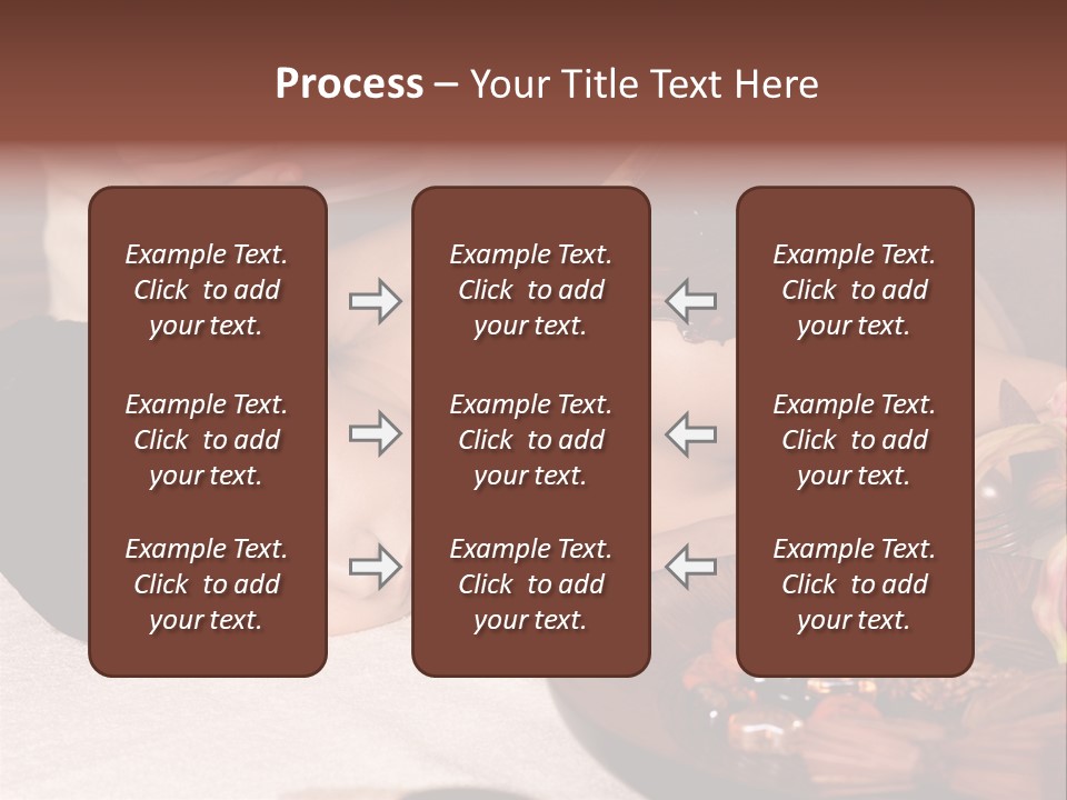 Young Cosmetician Shoulder PowerPoint Template