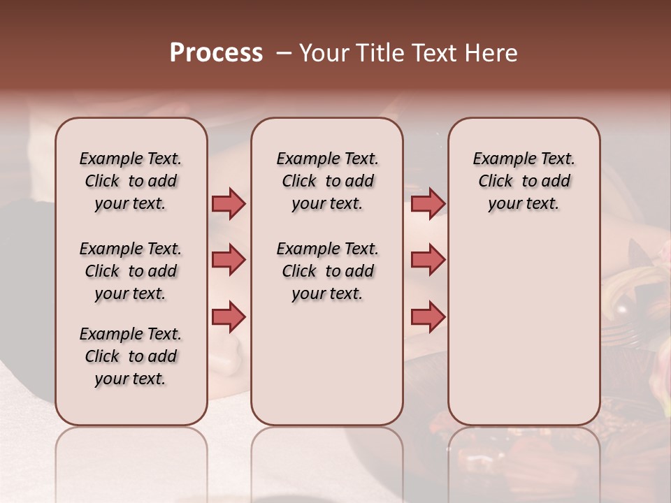 Young Cosmetician Shoulder PowerPoint Template
