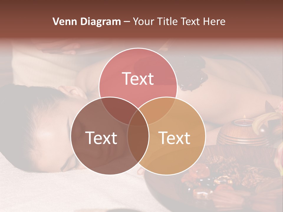 Young Cosmetician Shoulder PowerPoint Template