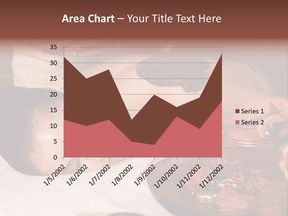 Young Cosmetician Shoulder PowerPoint Template