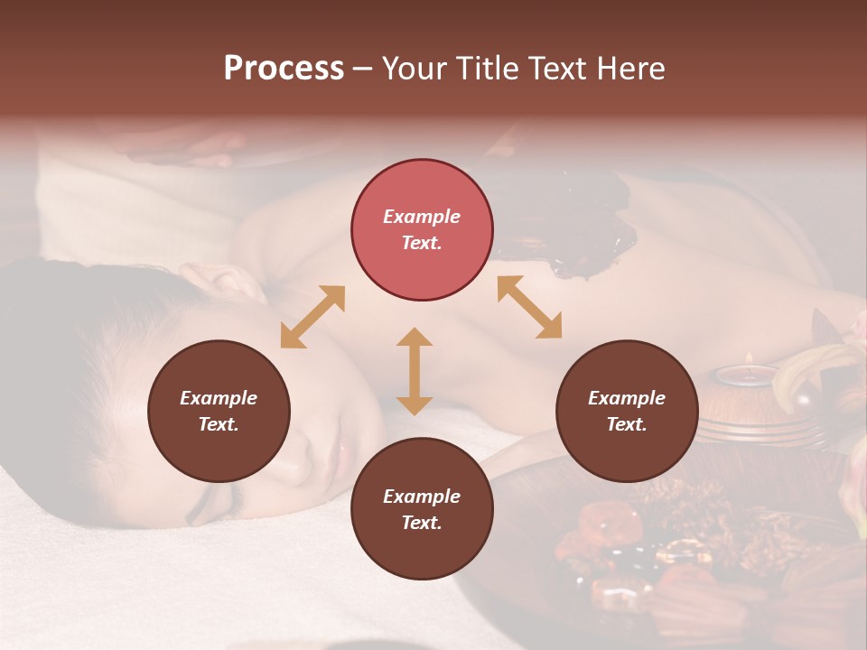 Young Cosmetician Shoulder PowerPoint Template