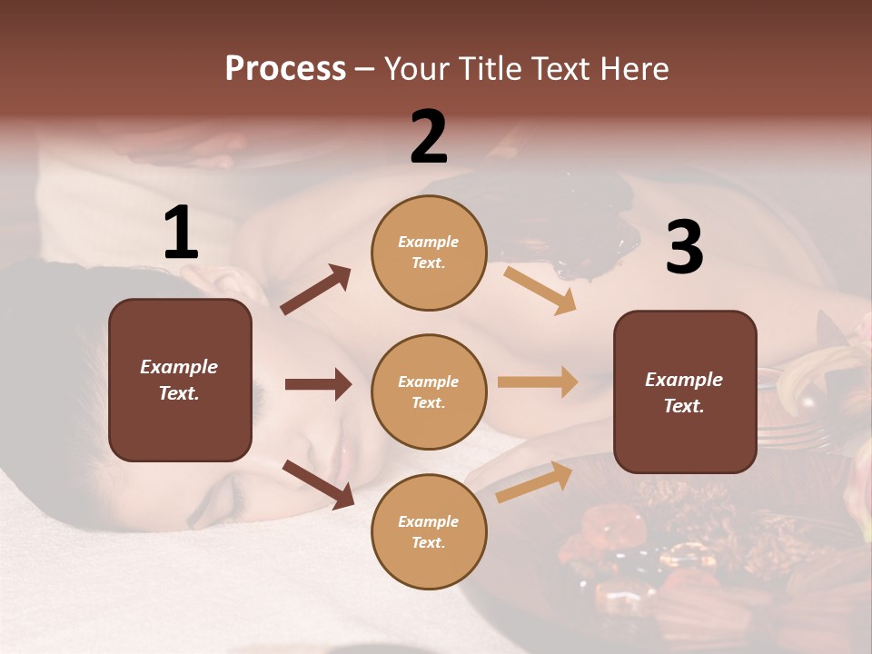 Young Cosmetician Shoulder PowerPoint Template