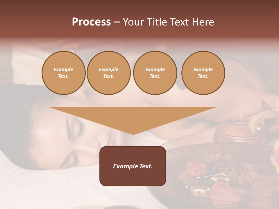 Young Cosmetician Shoulder PowerPoint Template