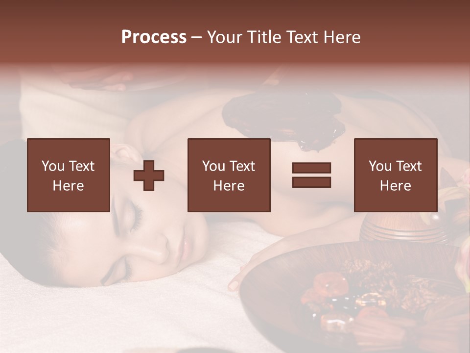 Young Cosmetician Shoulder PowerPoint Template