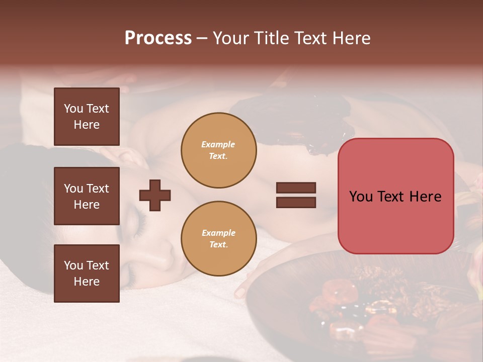 Young Cosmetician Shoulder PowerPoint Template