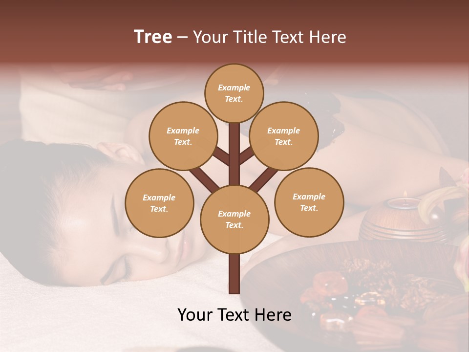 Young Cosmetician Shoulder PowerPoint Template