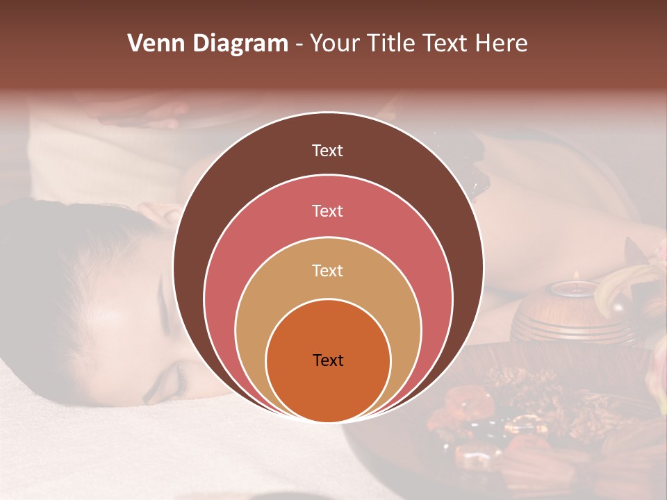 Young Cosmetician Shoulder PowerPoint Template