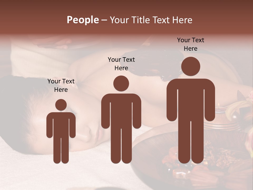 Young Cosmetician Shoulder PowerPoint Template