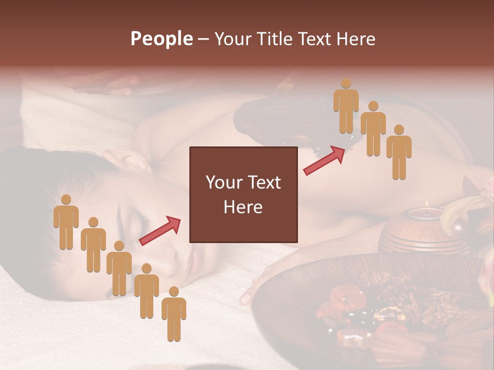 Young Cosmetician Shoulder PowerPoint Template