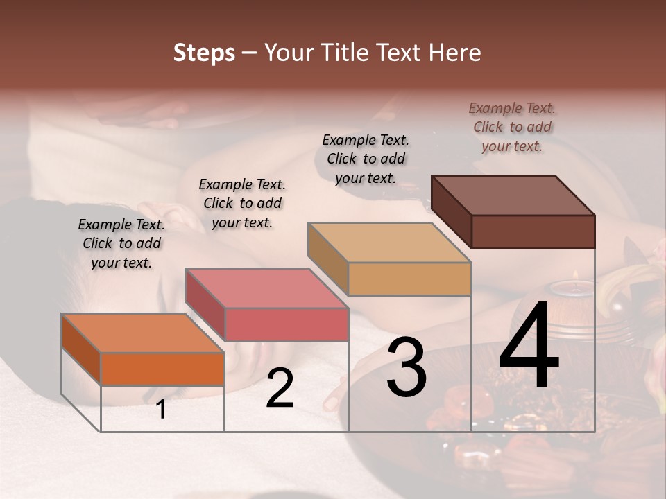 Young Cosmetician Shoulder PowerPoint Template