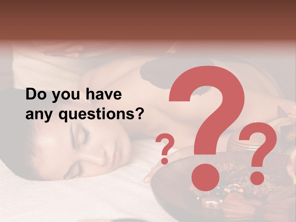 Young Cosmetician Shoulder PowerPoint Template