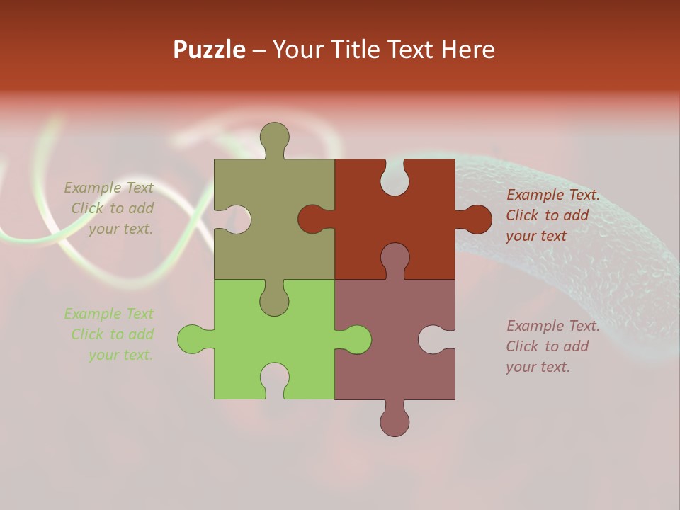 Gram Negative Helical Rod Shape PowerPoint Template