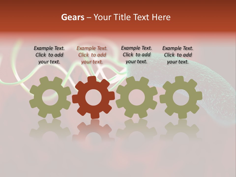 Gram Negative Helical Rod Shape PowerPoint Template