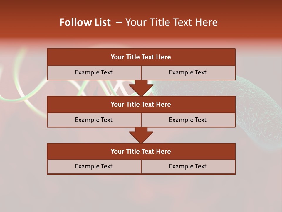 Gram Negative Helical Rod Shape PowerPoint Template