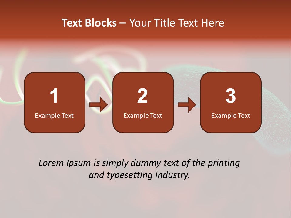 Gram Negative Helical Rod Shape PowerPoint Template