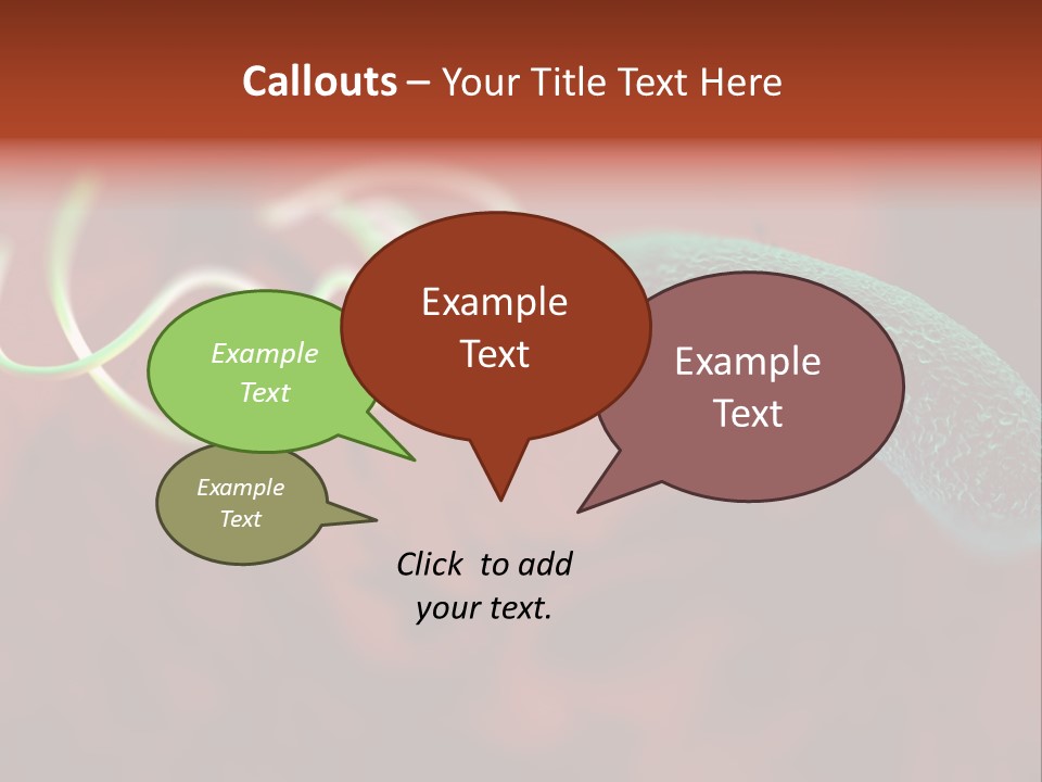 Gram Negative Helical Rod Shape PowerPoint Template