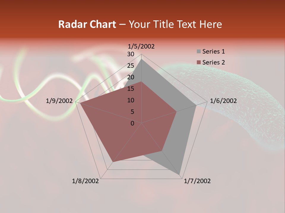 Gram Negative Helical Rod Shape PowerPoint Template