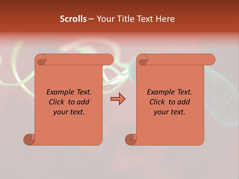 Gram Negative Helical Rod Shape PowerPoint Template