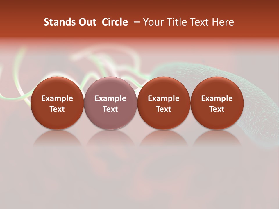 Gram Negative Helical Rod Shape PowerPoint Template