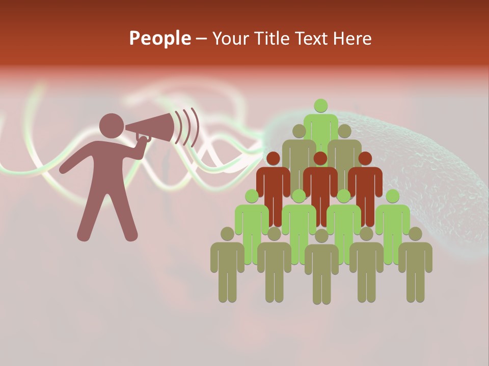 Gram Negative Helical Rod Shape PowerPoint Template