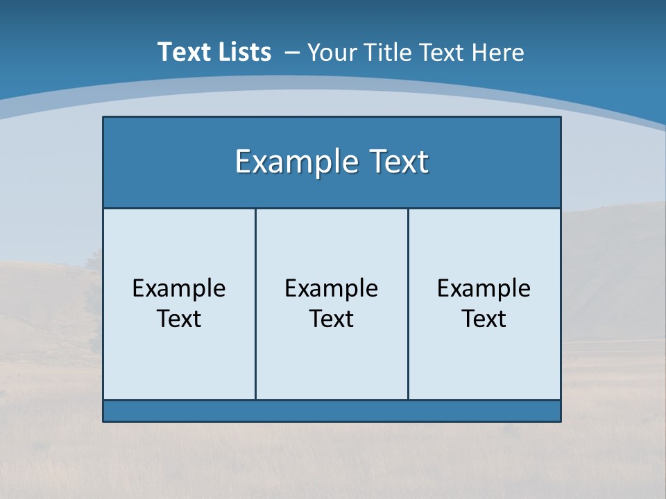 Ranch House Log Cabin Grand Teton PowerPoint Template