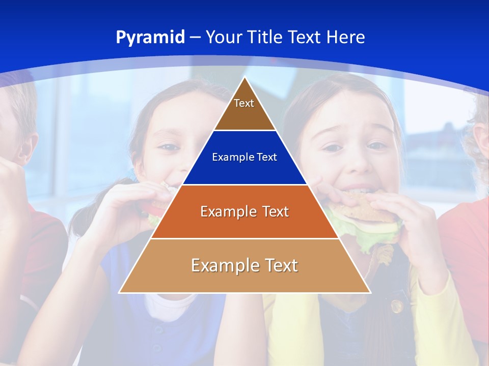 Edible Boy Schoolchildren PowerPoint Template