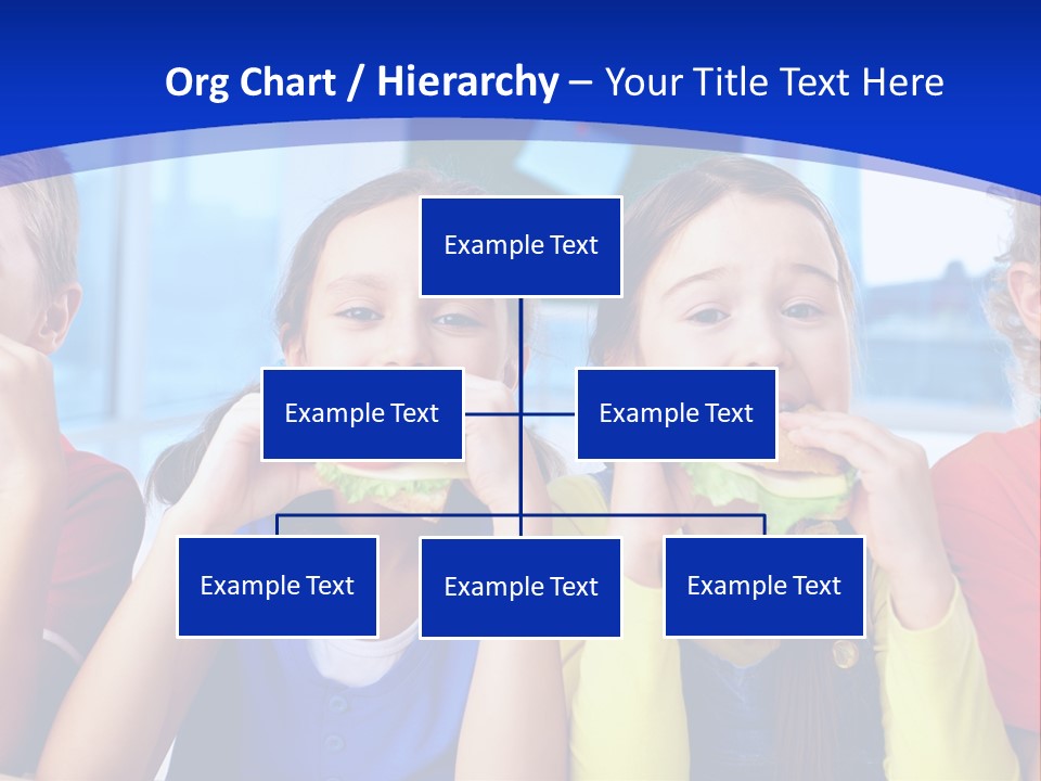 Edible Boy Schoolchildren PowerPoint Template