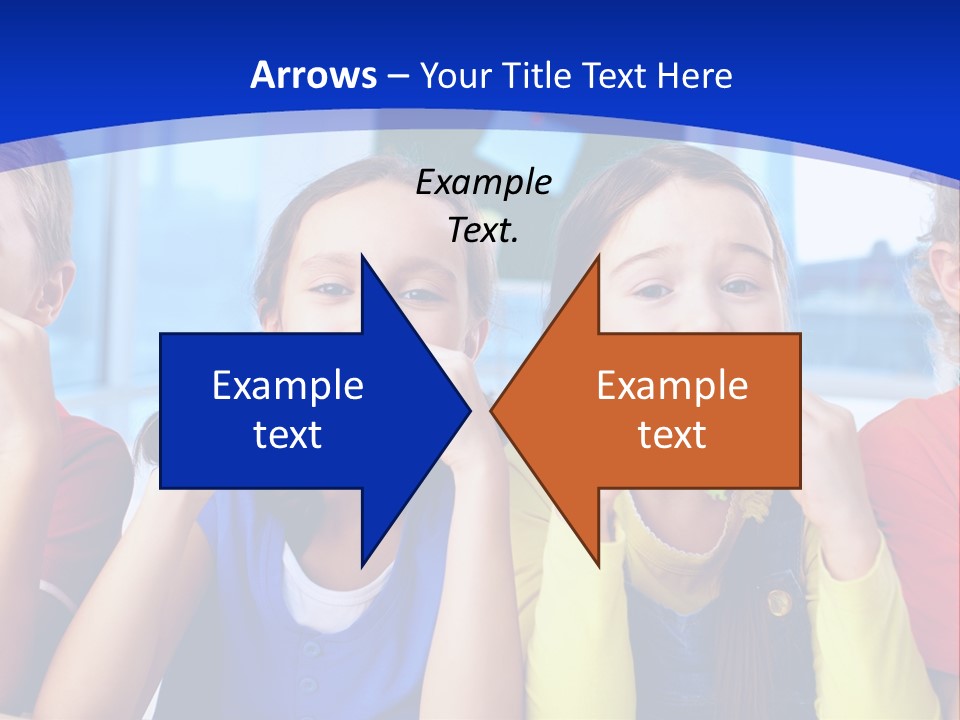 Edible Boy Schoolchildren PowerPoint Template