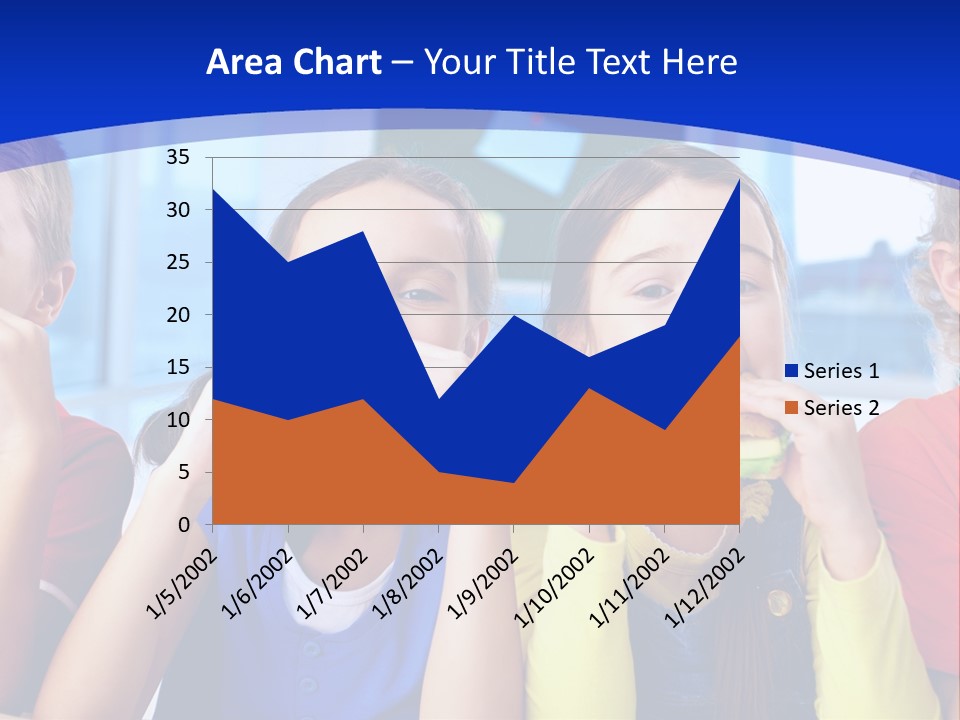 Edible Boy Schoolchildren PowerPoint Template