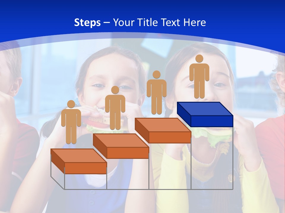 Edible Boy Schoolchildren PowerPoint Template