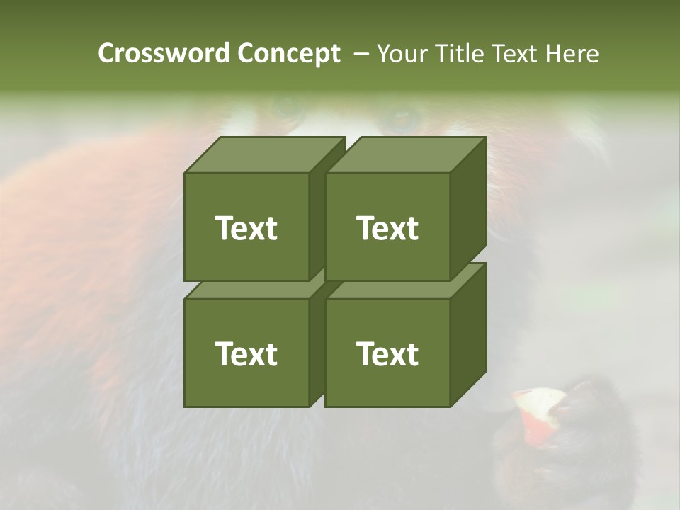 Vegetarian Zoo Natural PowerPoint Template