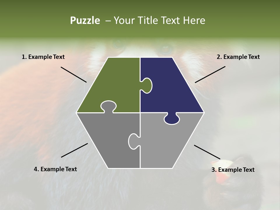 Vegetarian Zoo Natural PowerPoint Template