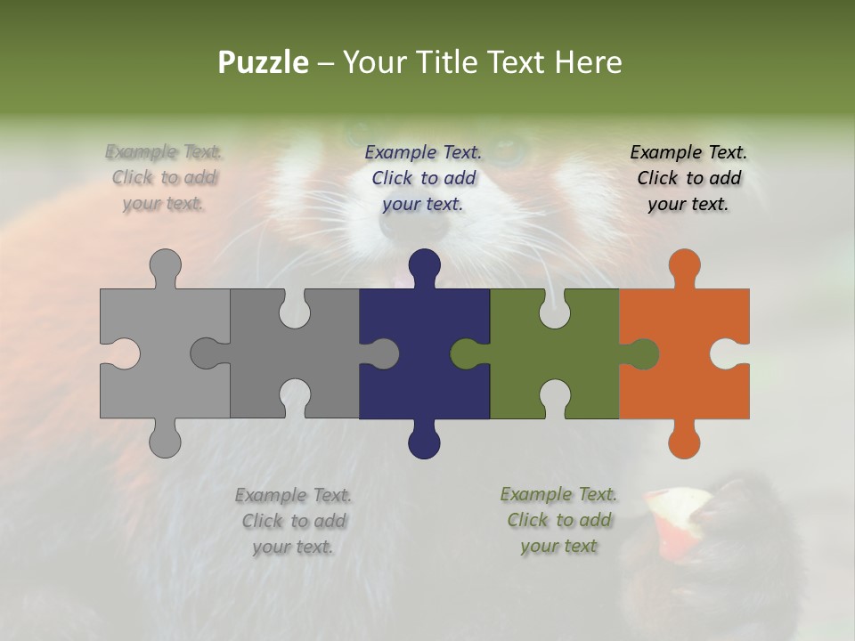 Vegetarian Zoo Natural PowerPoint Template