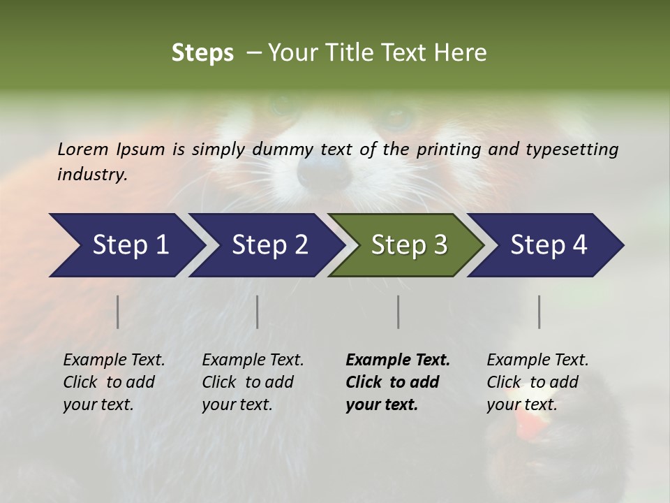Vegetarian Zoo Natural PowerPoint Template