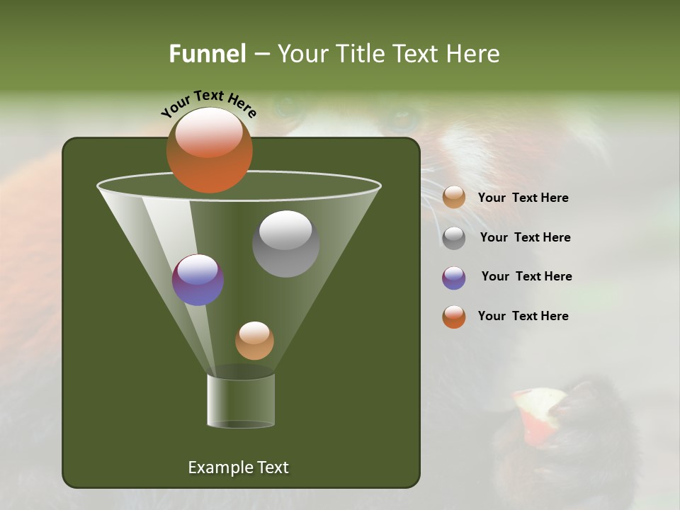 Vegetarian Zoo Natural PowerPoint Template