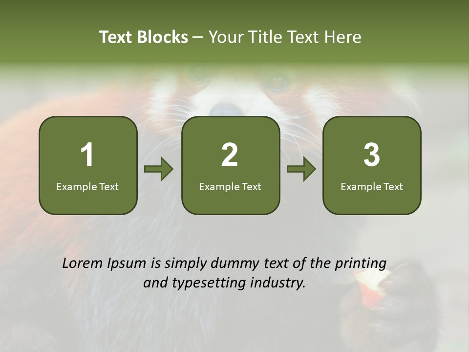 Vegetarian Zoo Natural PowerPoint Template