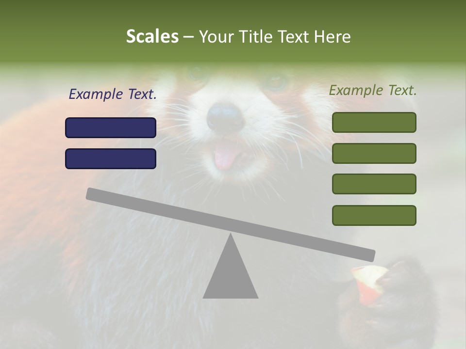 Vegetarian Zoo Natural PowerPoint Template