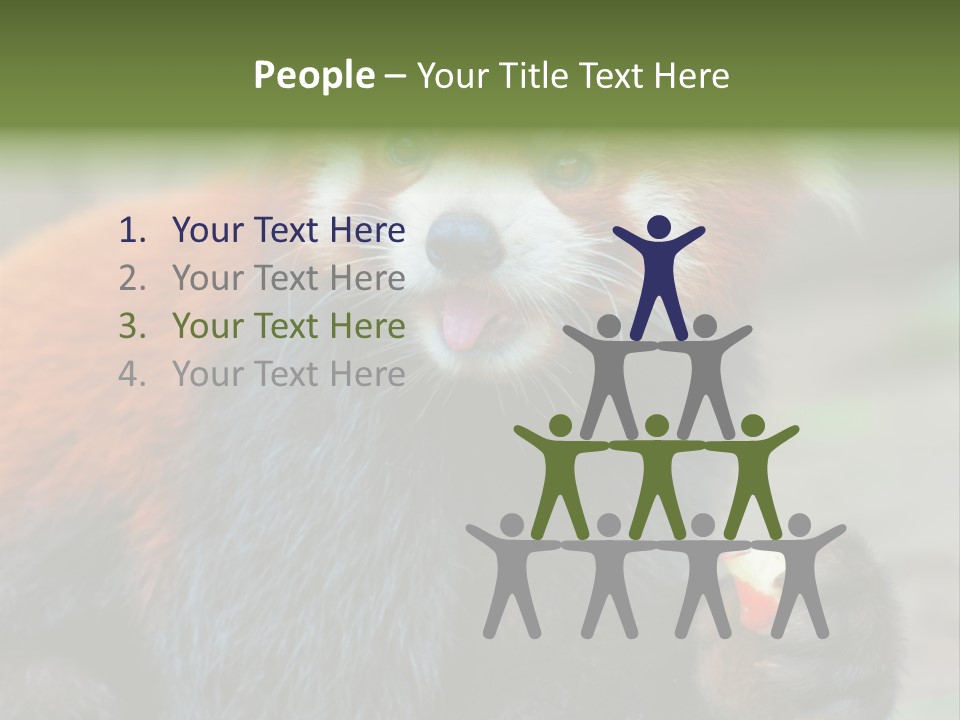 Vegetarian Zoo Natural PowerPoint Template