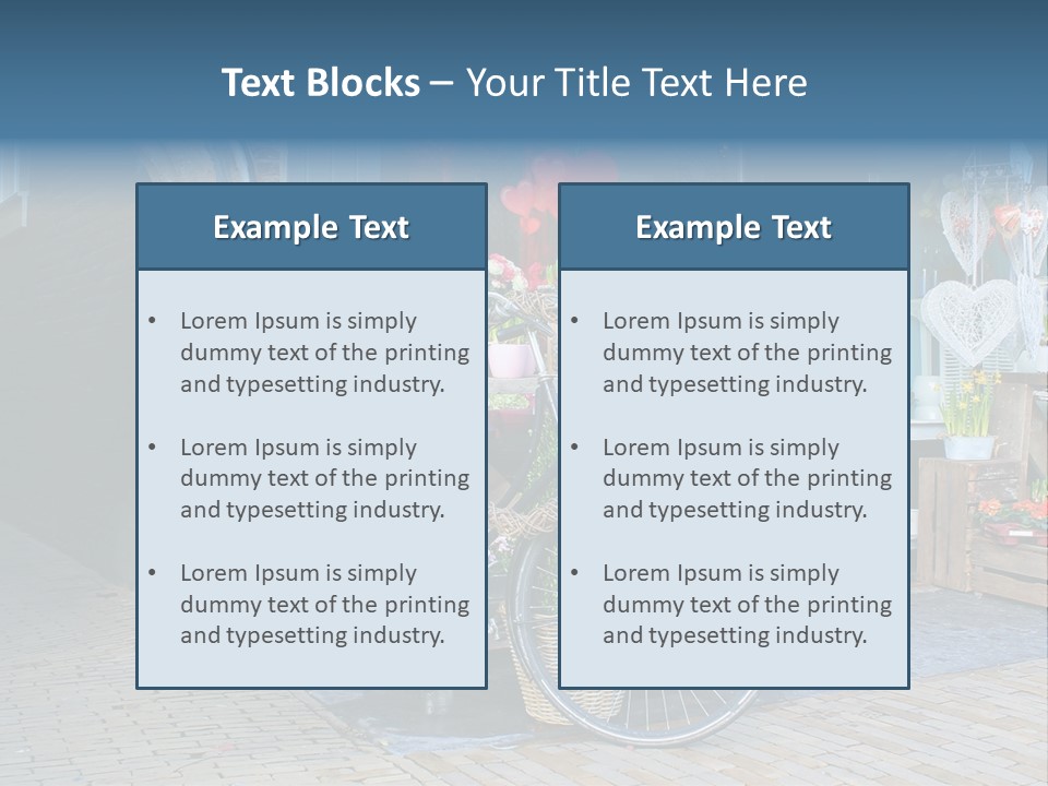 Floral Plant Natural PowerPoint Template