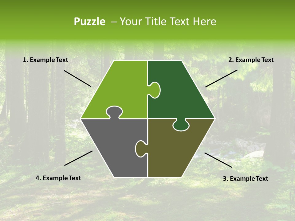 Green Uplifting Nature PowerPoint Template