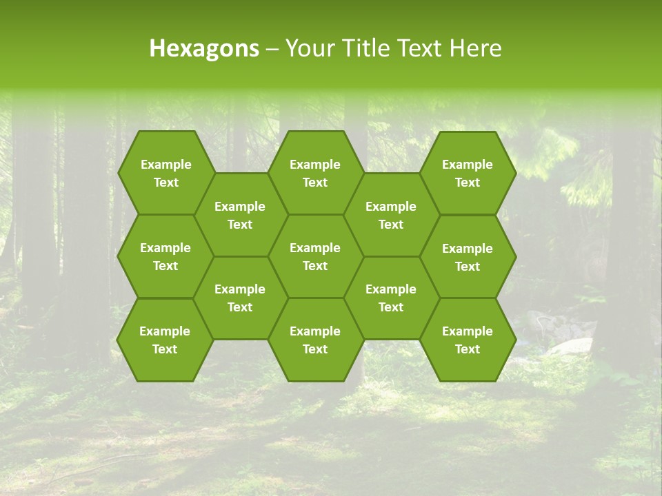Green Uplifting Nature PowerPoint Template
