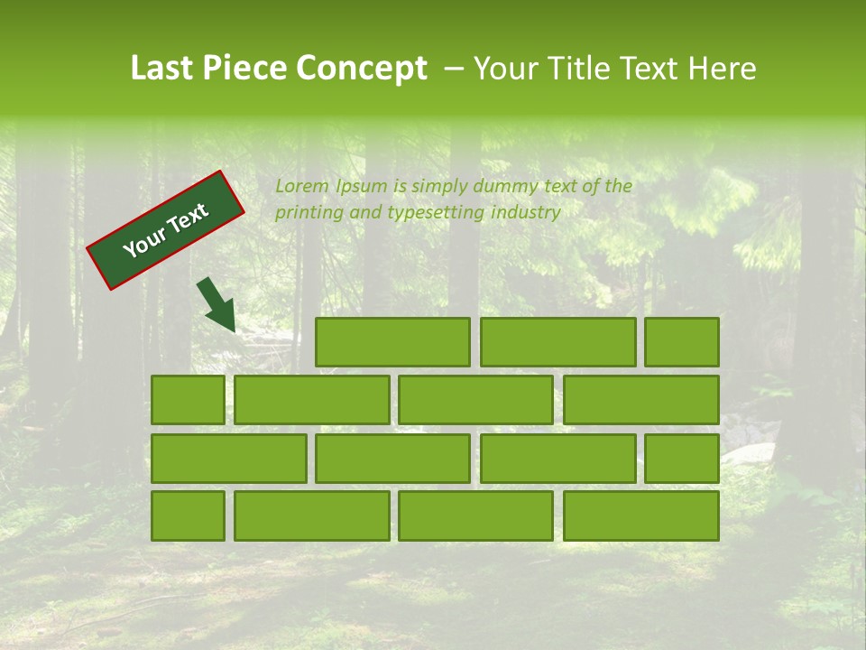 Green Uplifting Nature PowerPoint Template