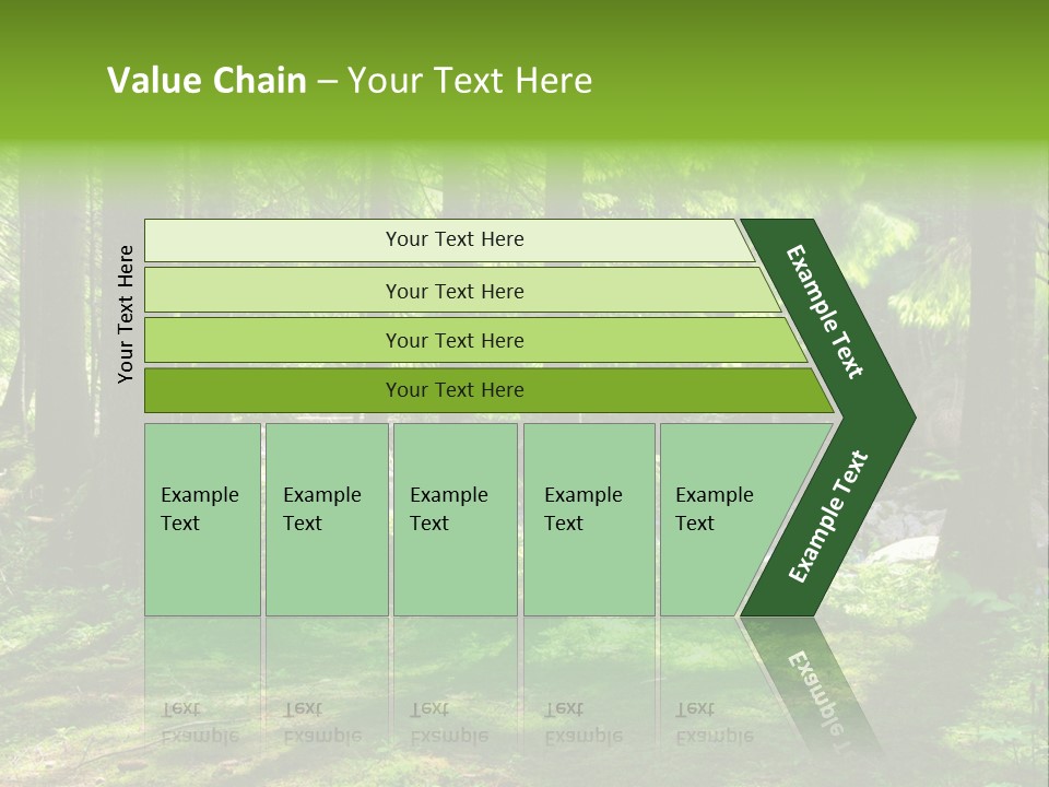 Green Uplifting Nature PowerPoint Template